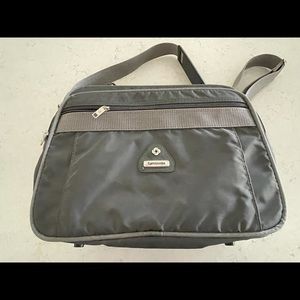 Vintage Samsonite Gray Travel Tote